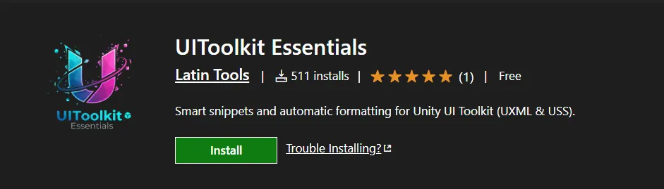 UIToolkit Essentials